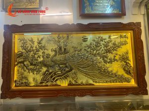 Tranh hoa khai phú quý