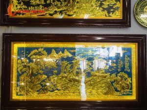 Tranh thuận buồm xuôi gió bằng đồng