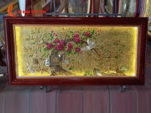 Tranh vinh hoa phú quý bằng đồng giá rẻ